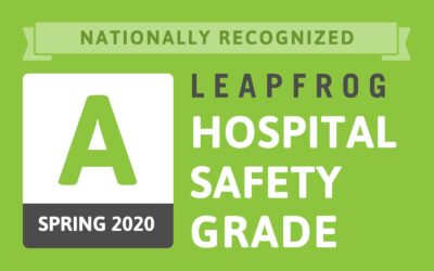 St. Mary’s Medical Center Receives an ‘A’ for Patient Safety for the Spring 2020 Leapfrog Hospital Safety Grade