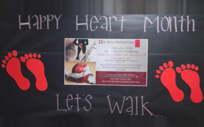 February 2024 Heart Health Challenge! How Many Steps You Can Get In?